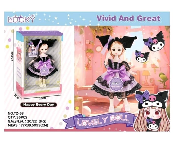 Hộp baby 1c khớp mắt thủy tinh sanrio TZ-53